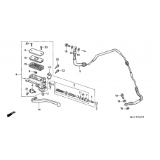 Главный цилиндр сцепления