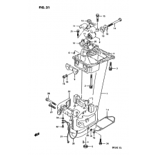 Drive shaft housing