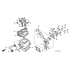 Cylinder/cylinder head