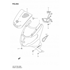 Front leg shield              

                  Model k1