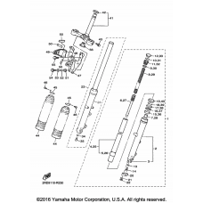 Вилка передней оси