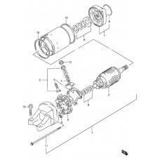 Starting motor