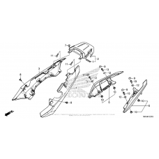 Заглушка сиденья