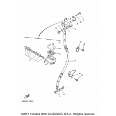 Front master cylinder