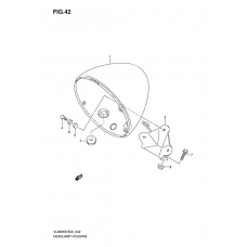 Headlamp housing