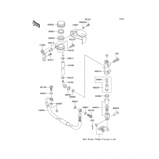 Rear master cylinder