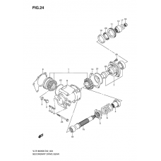 Secondary drive gear