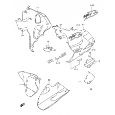 Under cowling              

                  Model k1