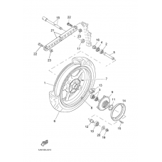 Rear wheel