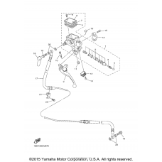 Front master cylinder              

                  2