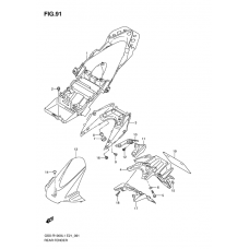 Rear fender              

                  Gsx-r1000l1 e24