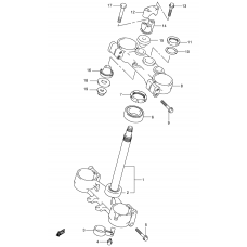 Steering stem              

                  Model k3