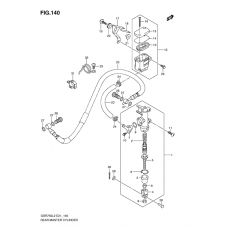 Rear master cylinder              

                  Gsr750uel2 e21