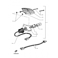 Taillight unit ass`y