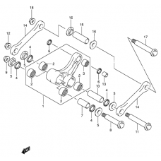 Rear cushion lever              

                  Model k2/k3