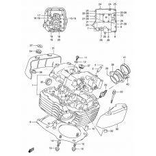 Cylinder head              

                  Rear