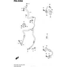 Front Brake Hose (Gsx-S1000L7 E33)