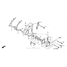 Left crankcase cover