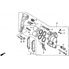 Front brake caliper