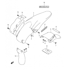 Rear fender              

                  With out e24