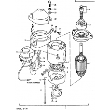 Starting motor