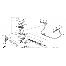 Главный цилиндр сцепления