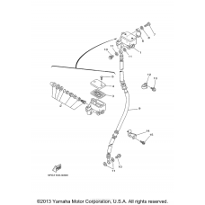 Front master cylinder