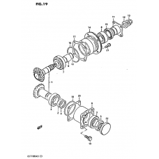 Secondary drive gear