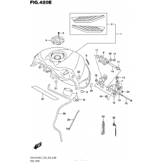 Топливный бак (Gsx-R1000L7 E33) (Ysf)