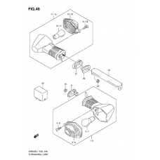 Turnsignal front & rear lamp