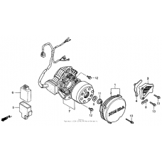 Left crankcase cover