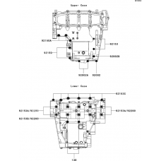 Crankcase bolt pattern