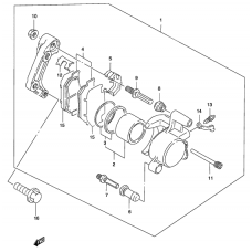 Front caliper