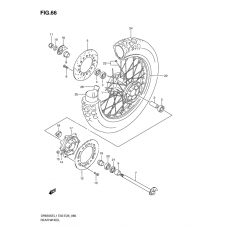 Rear wheel complete assy