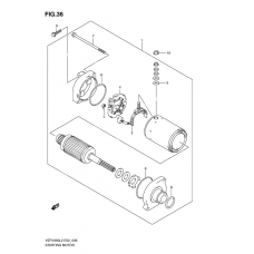 Starting motor