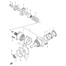 Secondary drive gear