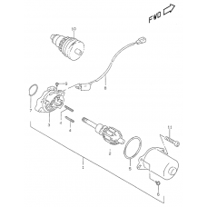 Starting motor