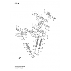 Camshaft - valve