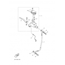 Front master cylinder