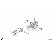 Коленчатый вал & Поршень