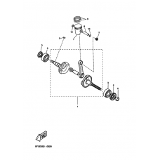 Crankshaft piston