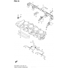 Throttle Body Hose/joint (Gsx-R600L4 E28)