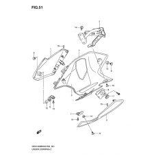 Under cowling              

                  Model k8/k9