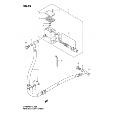 Rear master cylinder              

                  Model k2/k3