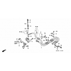 Rear brake hose              

                  VFR800