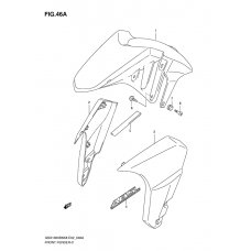 Front fender              

                  Without abs, model k8/k9