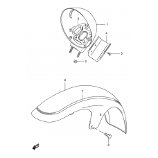 Front fender              

                  Model y/k1/k2