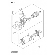 Starting motor