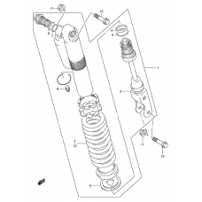 Rear shock absorber