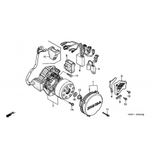 Left crankcase cover